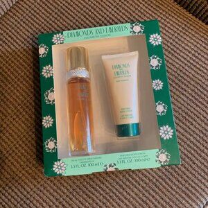White Diamonds by Elizabeth Taylor , EDT and body lotion Gift set